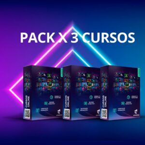 mockup pack 3 cursos aprueba xtreme